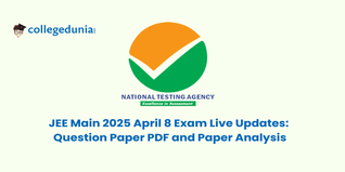 JEE Main 2025 April 8 Exam Live Updates: Shift 2 Ends, Question Paper PDF and Paper Analysis OUT